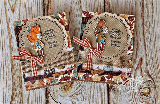 Happy pumpkin spice season by Jennifer R. features Pumpkin Latte by Newton's Nook Designs; #newtonsnook