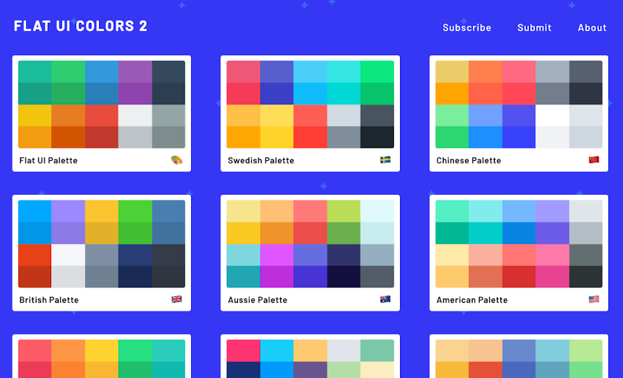 Flat UI Color Picker