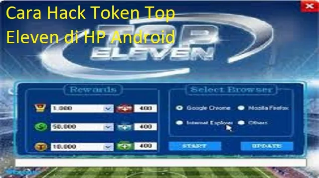 Cara Hack Token Top Eleven di HP Android