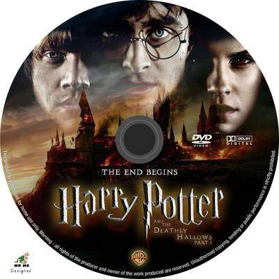 harry potter and the deathly hallows part 1 cover art. harry potter 7 part 1 cover.