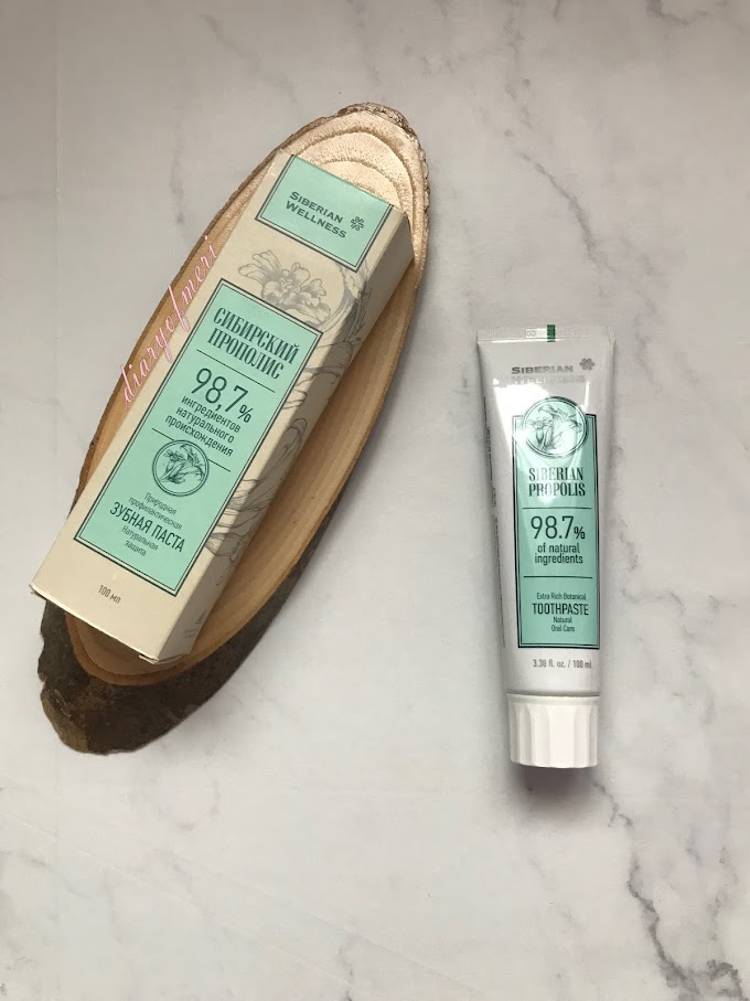 SIBERIAN WELLNESS PROPOLIS EXTRA RICH BOTANICAL TOOTHPASTE İNCELEME YAZISI🦷