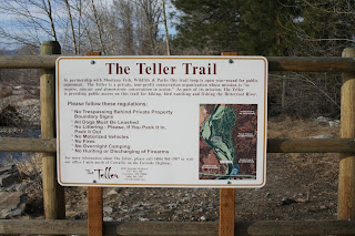 Teller Trailhead Sign