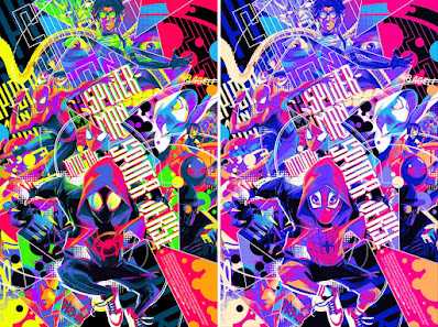 Spider-Man: Into the Spider-Verse Screen Print by Matt Taylor x Mondo