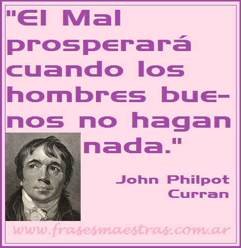 frases de John Philpot Curran