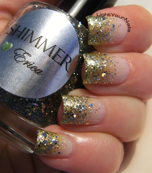 Shimmer Erica glitter gradient