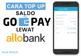 Top Up GoPay Lewat Allo Bank Lewat Virtual Account