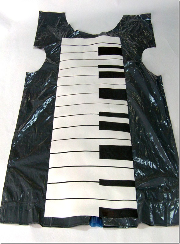 disfraz de piano