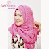 Hijab Amouria Pashmina Scarf 033 Dengan Model