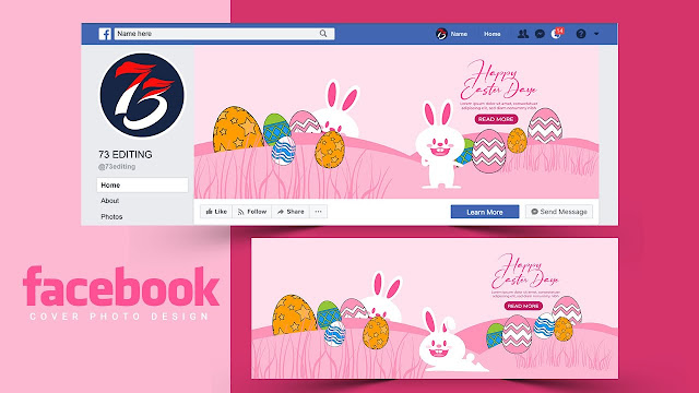 Happy Easter Facebook cover banner free download
