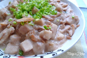 Braised Yam With Dried Shrimps