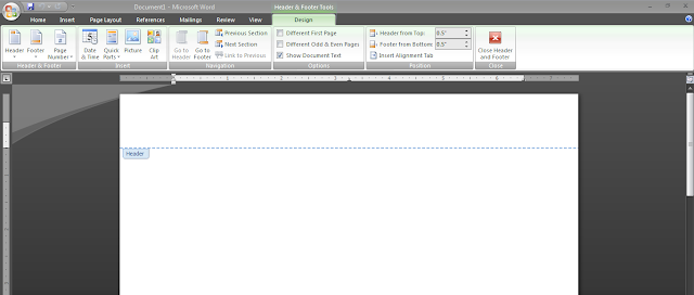 Cara Membuat Kop atau Kepala Surat di Microsoft Word Cara Membuat Kop atau Kepala Surat di Microsoft Word 2007