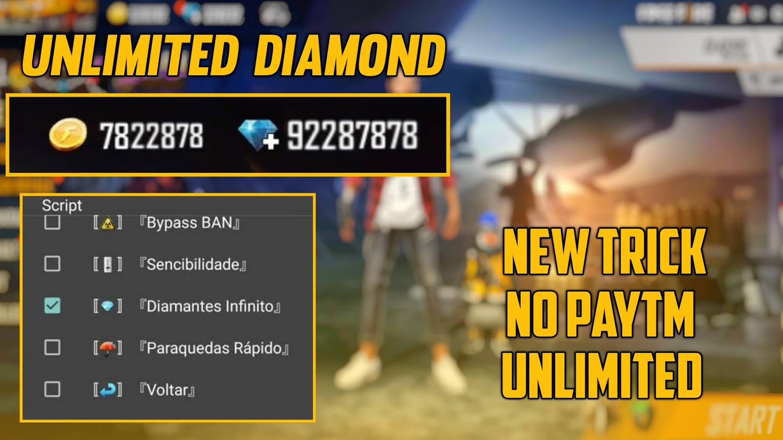 How to get unlimited Diamonds in free fire | 100% working ... - 1600 x 900 jpeg 182kB
