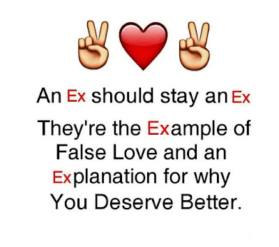 An Ex Should stay Ex