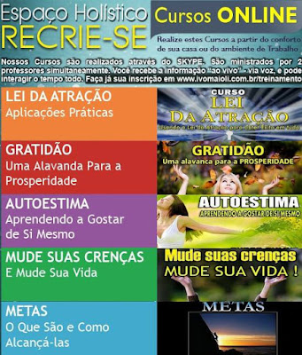 cursos online Espaço Recrie-se