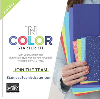 2022-2024 In Color Products Free when you join my team as a Stampin' Up! Demonstrator