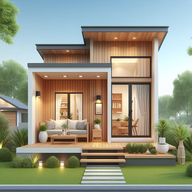 desain rumah 1 lantai