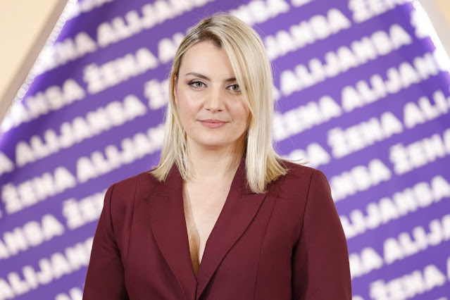 Drita Lolla, the Albanian candidate for MP in Montenegro