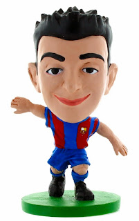 Image: Soccerstarz Barca Toon Xavi Home Kit