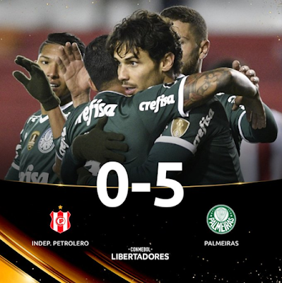 Independiente 0 - 5 Palmeiras