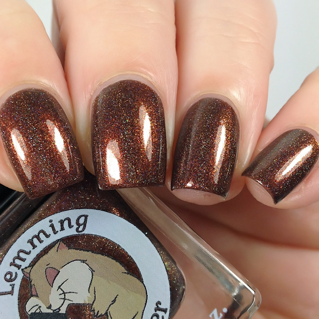 Lemming Lacquer-It’s Peanut Butter Chocolate Time!