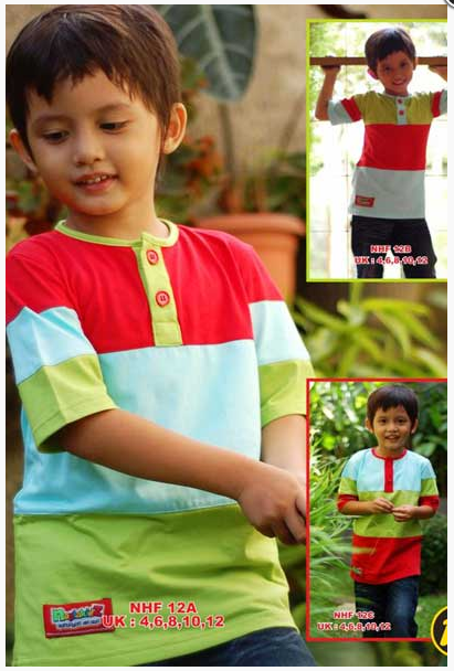  Gambar  contoh  model baju muslim anak  laki  laki  Model 