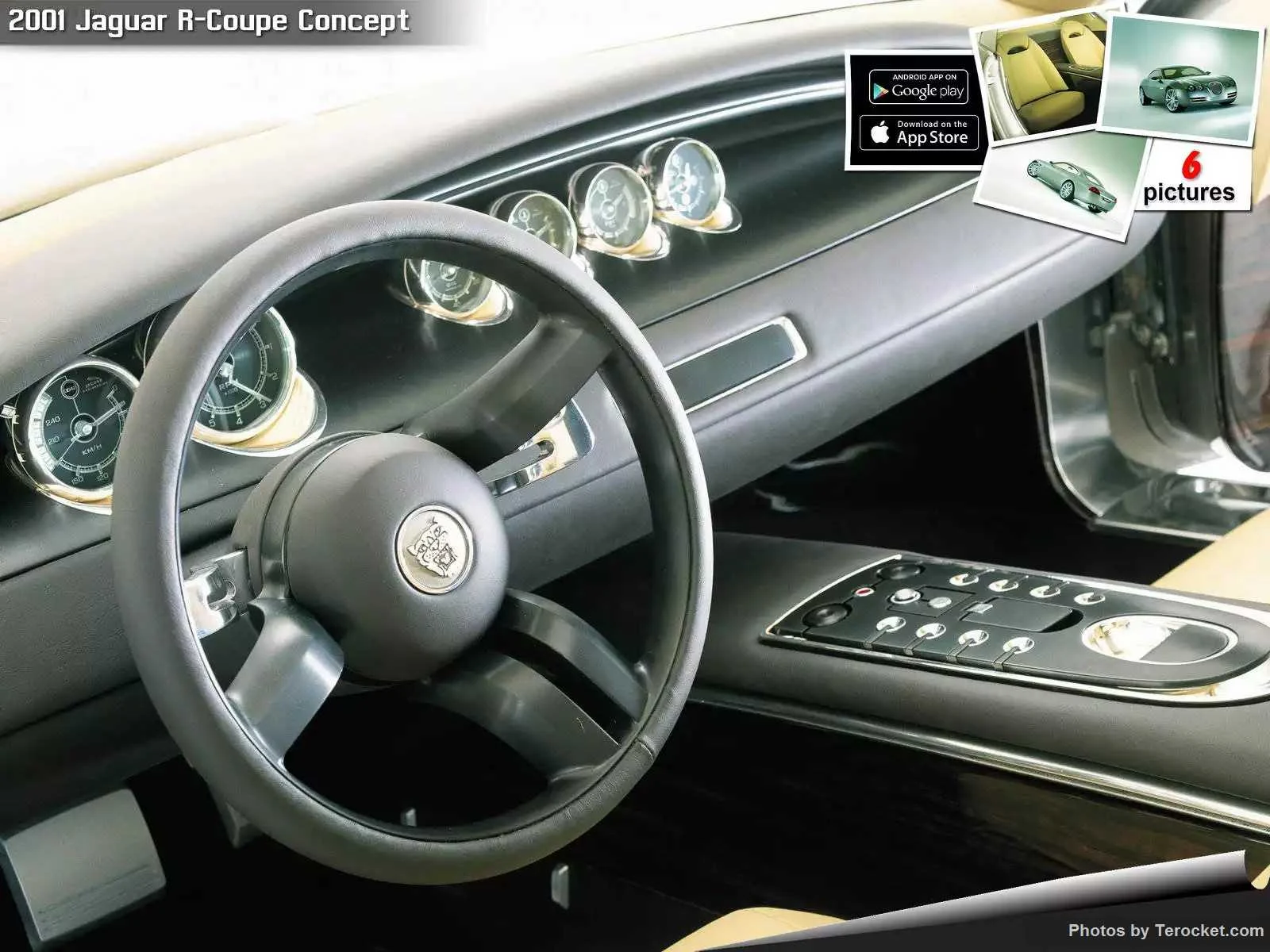 Hình ảnh xe ô tô Jaguar R-Coupe Concept 2001 & nội ngoại thất