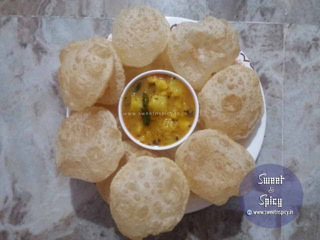 Luchi Alu Tarkari