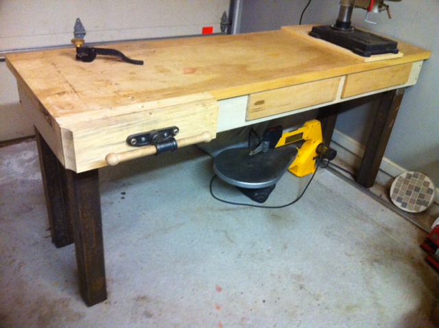 Woodworking Bench II: My Bench Now and Future | High Rock ...