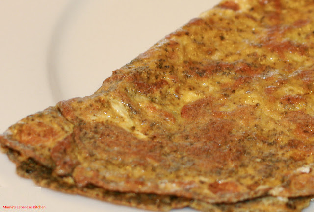 Lebanese Dried Mint Omelet