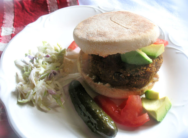 Vegetarian Quinoa Burger