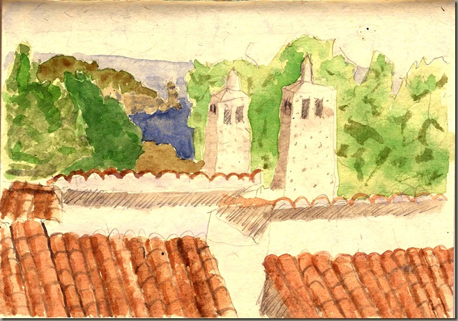 View from Villa