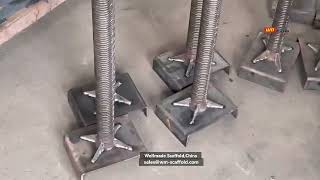 scaffold u head jack - u jacks for slab and beam formwork support - Wellmade concrete shoring materials