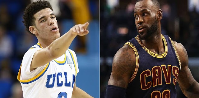 Lakers Lonzo Ball, Pick LeBron James over Kobe Bryant
