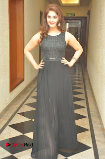 Actress Surabhi Stills in Black Long Dress at turodu Audio Launch  0081.JPG