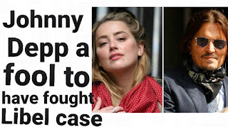 Johnny depp libel case for ex wife amber heard