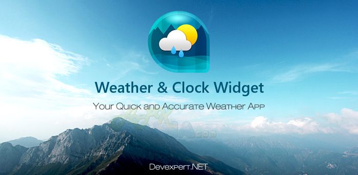 Weather & Clock Widget Ad Free v2.6.7.2 APK for Android