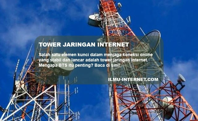 tower jaringan internet