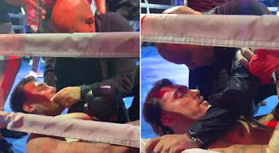 Todo Chucu? Así terminó la pelea entre Holder y Yao Cabrera. #ko #pelea #ring #Holder #YaoCabrera #FarandulaShow