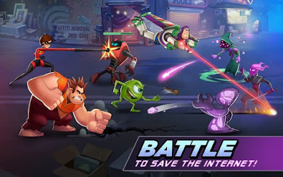 Disney Heroes Battle Mode MOD APK v0.4.1 for Android Original Version Terbaru 2018