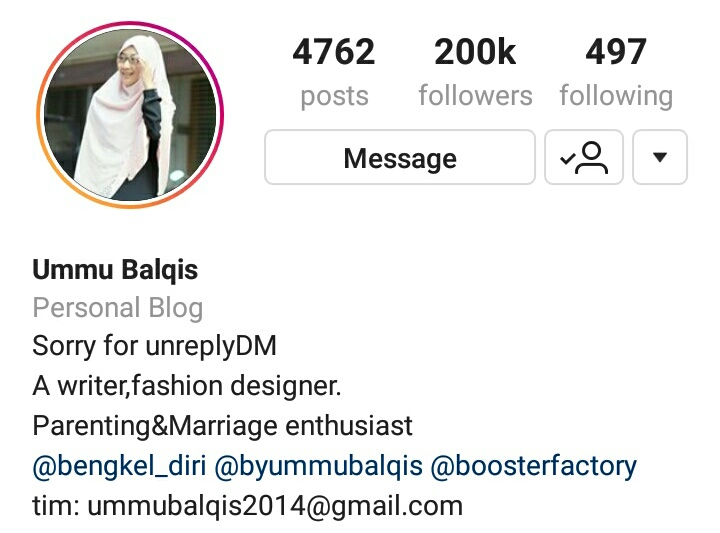 ummu balqis ig