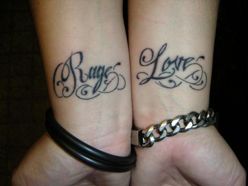 Tattoos On Wrist For Girls In Words 