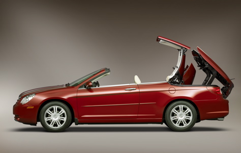 Chrysler Sebring Convertible 2011. Chrysler designers looked at