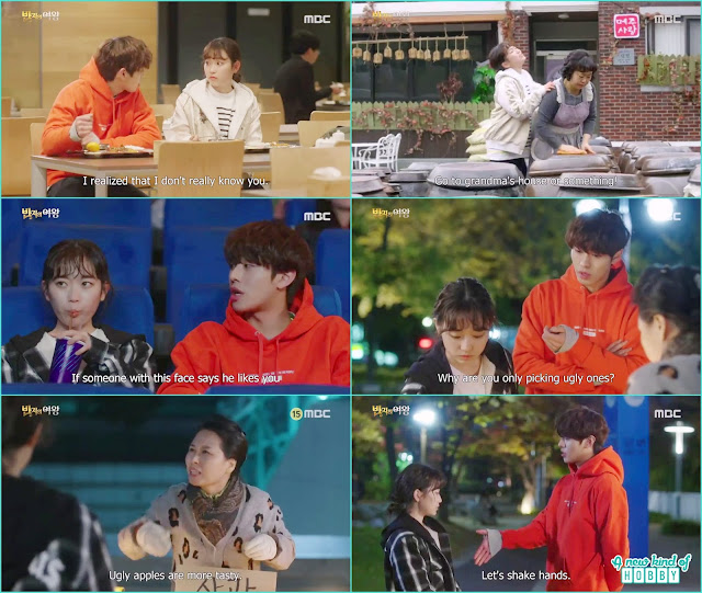 Se Gun did rehearsal with chubby nan hee to impress dream girl Nan hee -  Queen of the Ring: Episode 2 Review (Three Color Fantasy) korean Drama