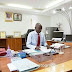 Fashola At Work In His Office In Abuja (Photo)