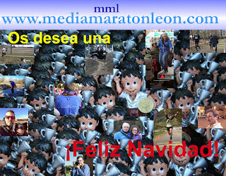 Feliz Navidad Media Maraton Leon