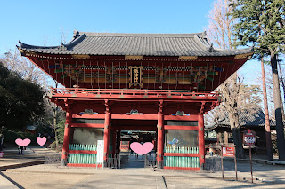 根津神社　桜門