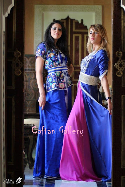 Caftans Fassi Bleu