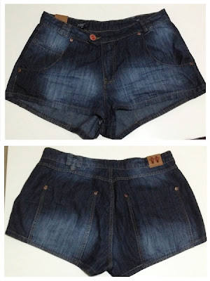 SHORT JEANS LARGUINHO R$ 69,90 - TRAXY