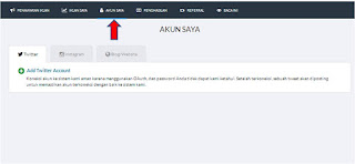 Mendapatkan Penghasilan Dengan Menjadi Buzzer di Media Sosial : Menambahkan Akun Media Sosial pada akun  SociaBuzz