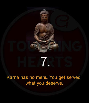 laws of karma with quotes images